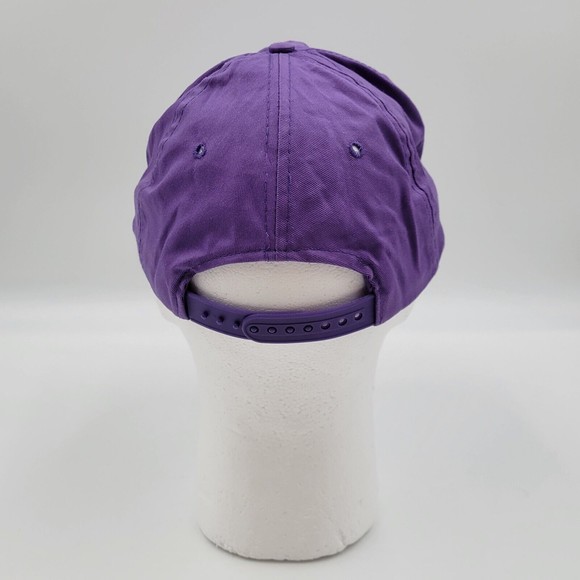 VTG Smitty's Total Package Fremont Nebraska Purple Rope Snapback Trucker Hat Cap - Picture 6 of 9